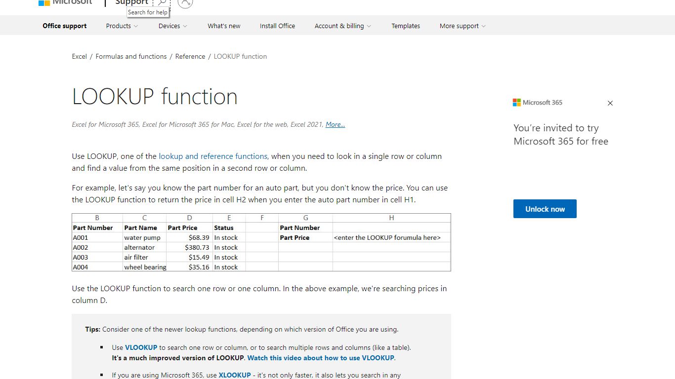 LOOKUP function - support.microsoft.com